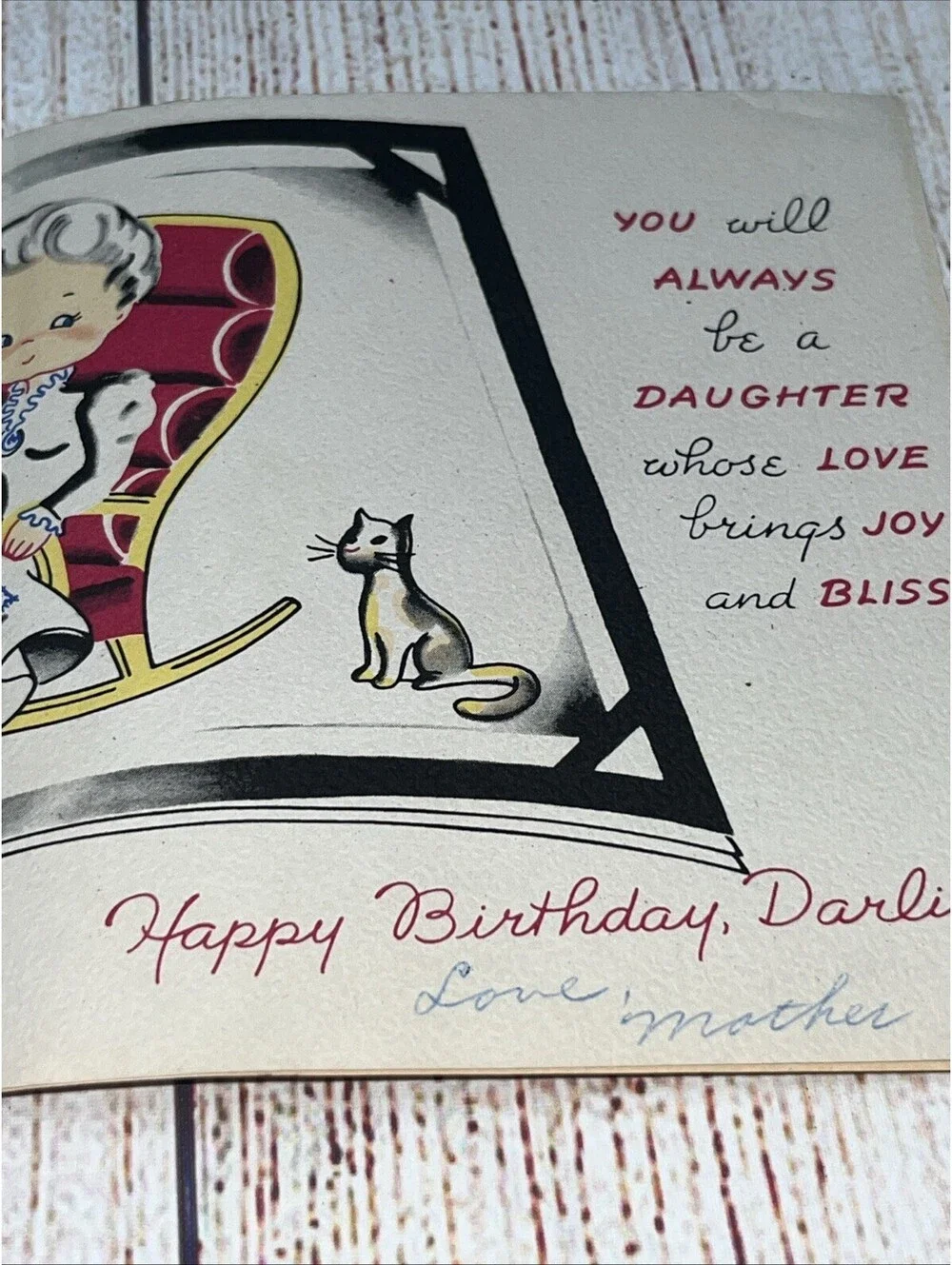 Lots Of Four Vintage Greeting Cards Get Well Soon And Sweet 16- 1940’s